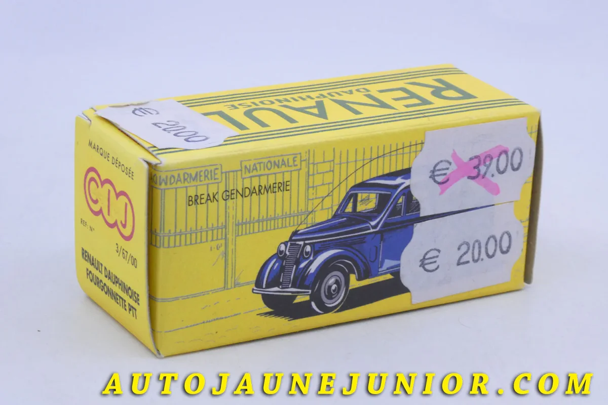 #1098 – C-I-J – Renault – Dauphinoise 300Kg PTT- Boite « repro »