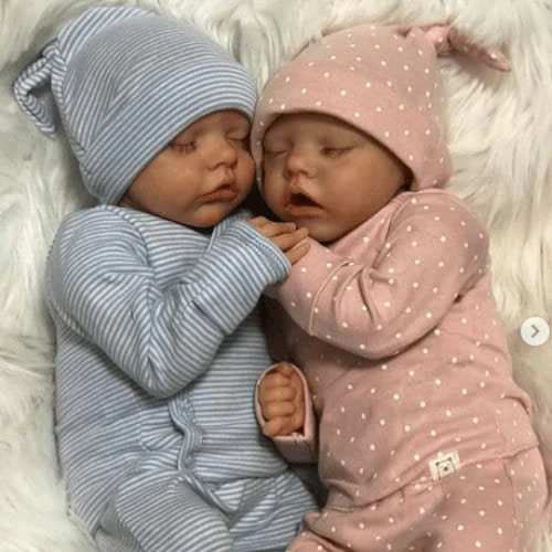 Jumelles réalistes de 18 pouces Renata et Jayleen Reborn