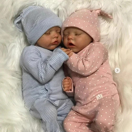 Jumelles réalistes de 18 pouces Renata et Jayleen Reborn – Image 4