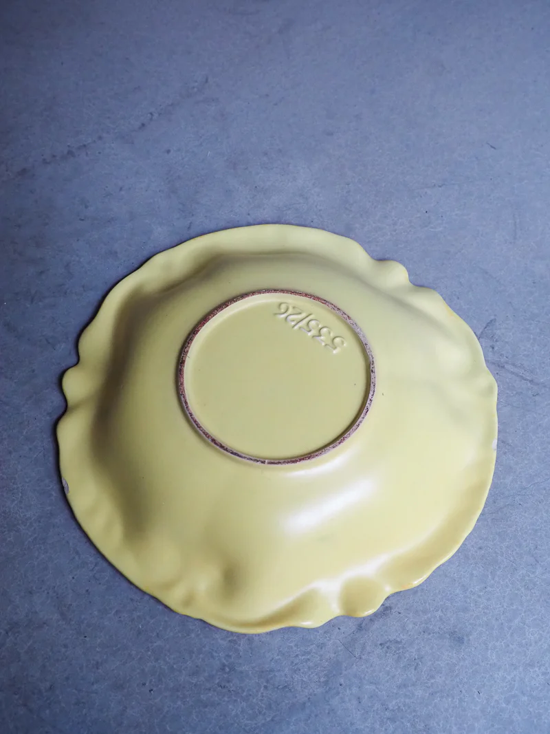 Coupe en céramique allemande vintage – Image 3