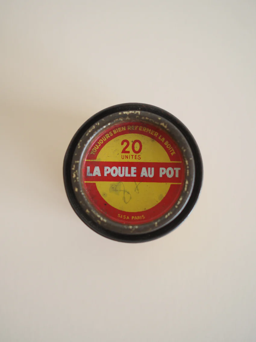 Petite boite ancienne La poule au pot – Image 3